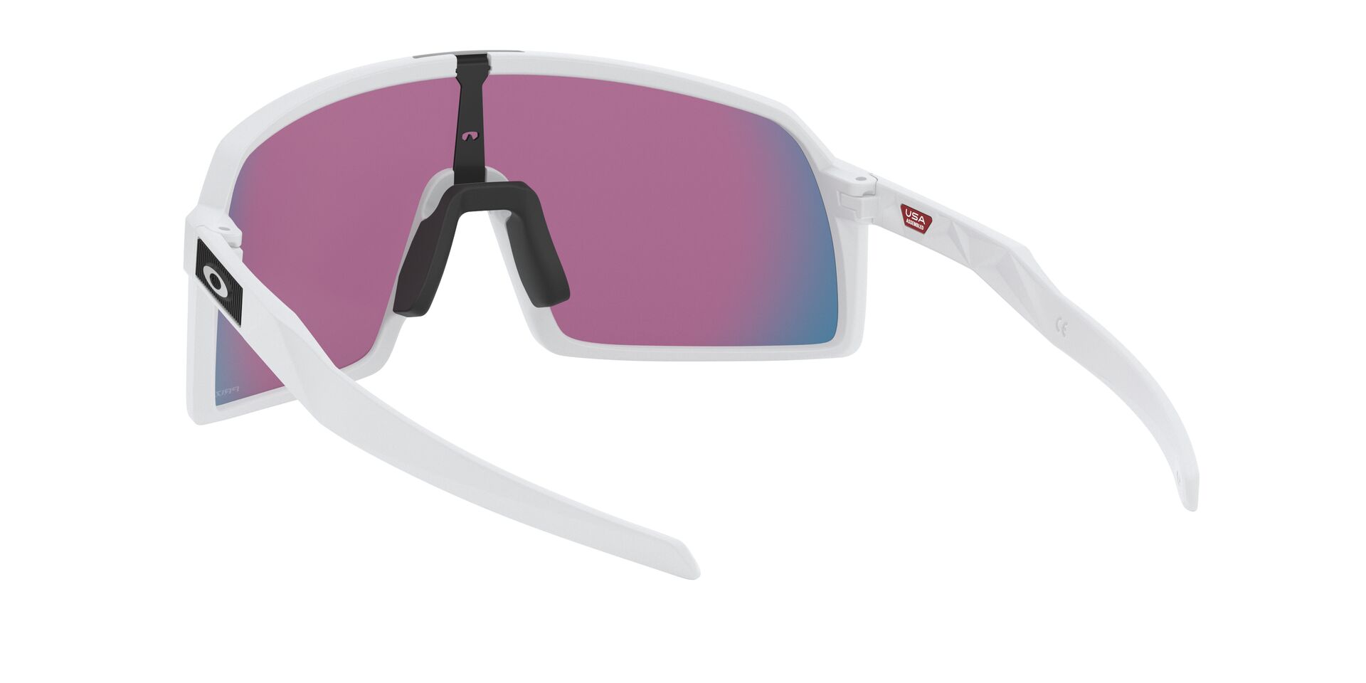 Oakley Sutro S Sonnenbrille Matte White/Prizm Road