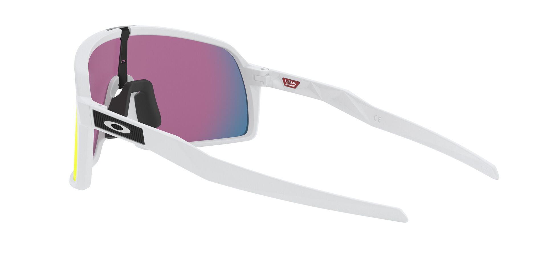 Oakley Sutro S Sonnenbrille Matte White/Prizm Road