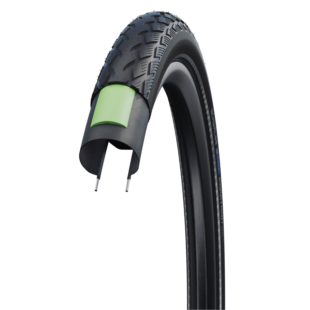 Schwalbe Marathon 27.5x1.65" 44-584 Black-Reflex 