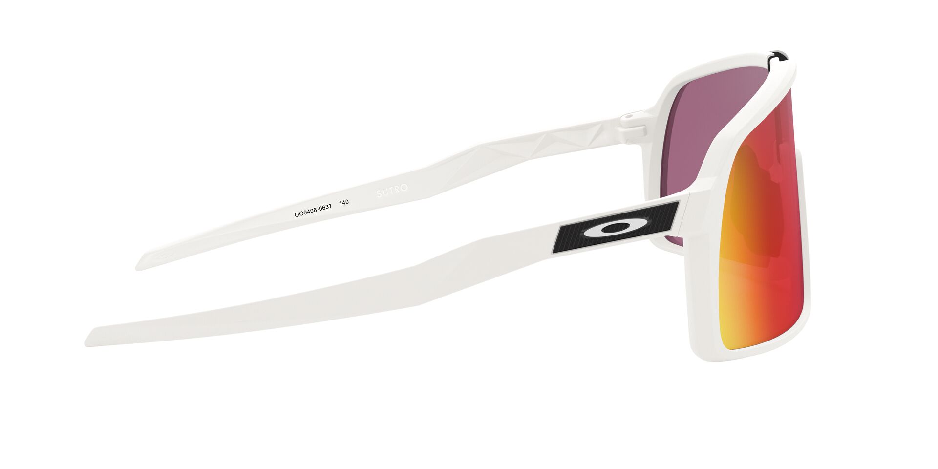 Oakley Sutro Sonnenbrille Matte White/Prizm Road
