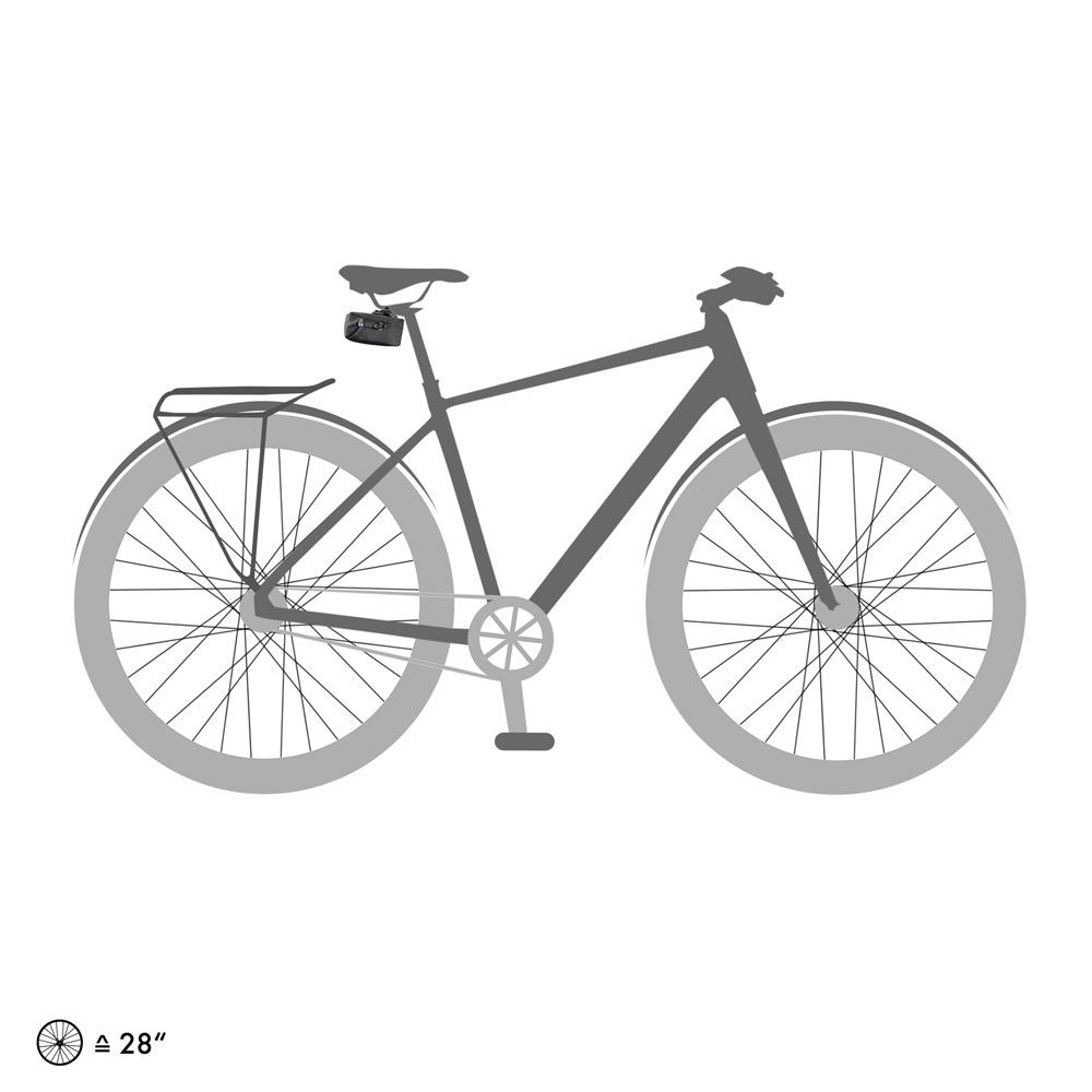 Ortlieb Micro Two 0.5 L Satteltasche black matt 
