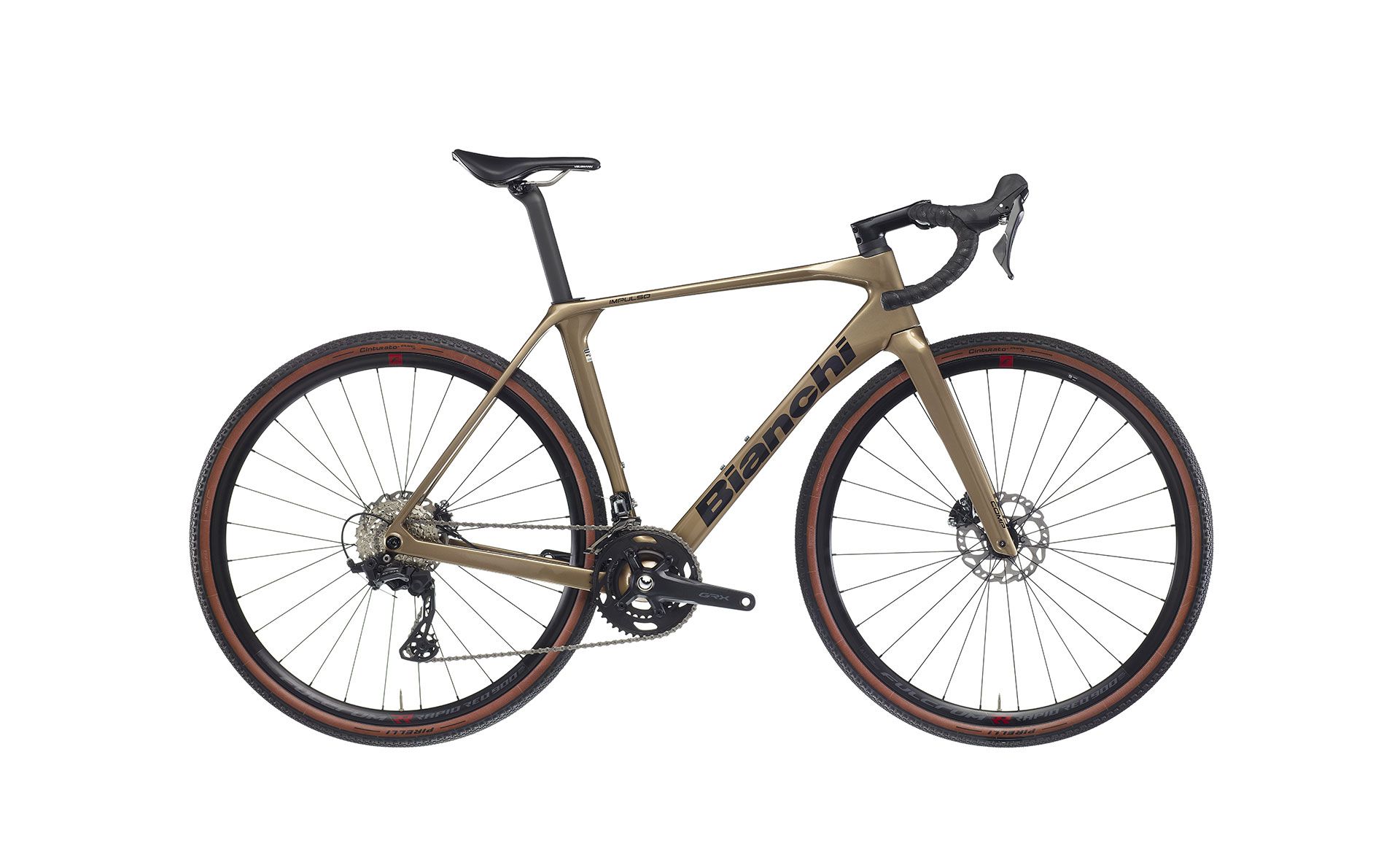 Bianchi Impulso Comp GRX 610 2x12SP Terra/Black Glossy