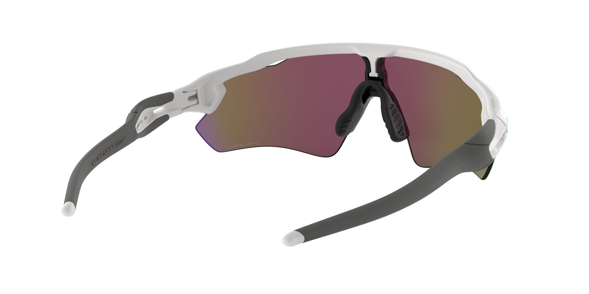 Oakley Radar EV Path Sonnenbrille Polished White/Prizm Sapphire