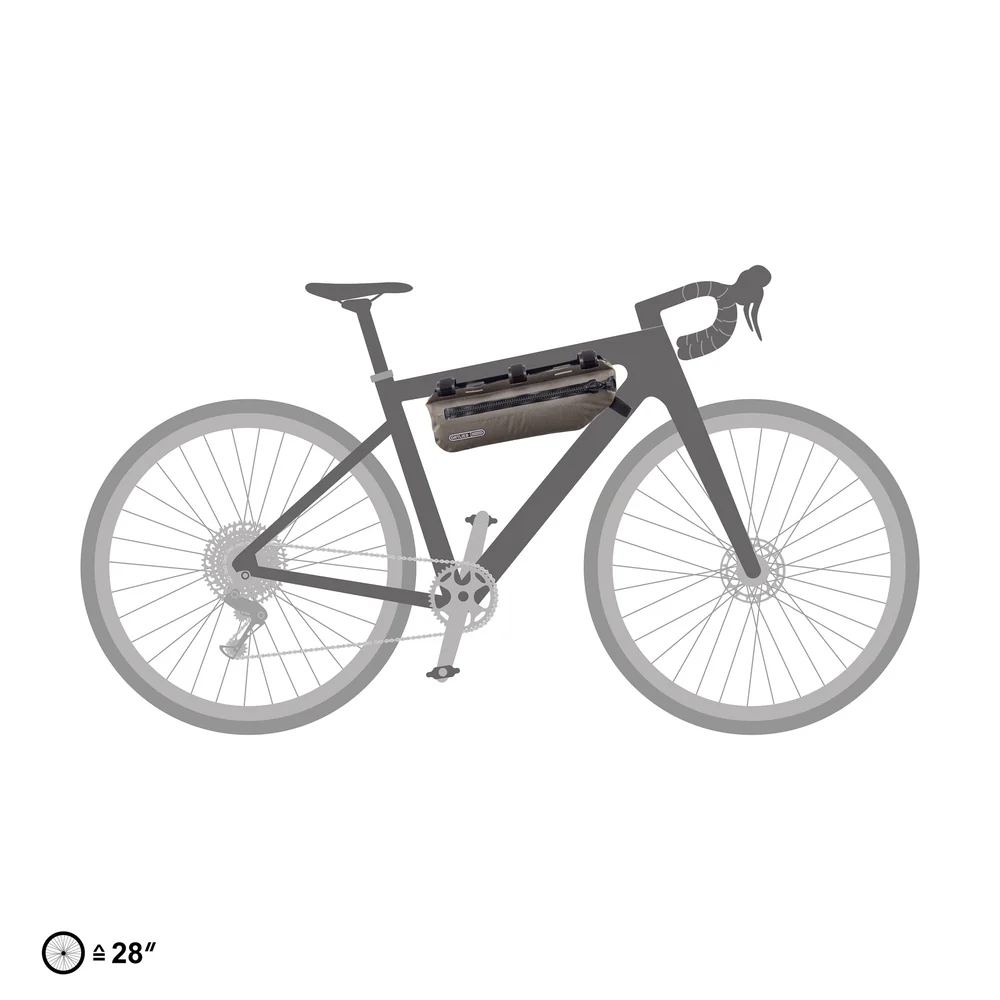 Ortlieb Frame-Pack Toptube 4 L Rahmentasche dark sand