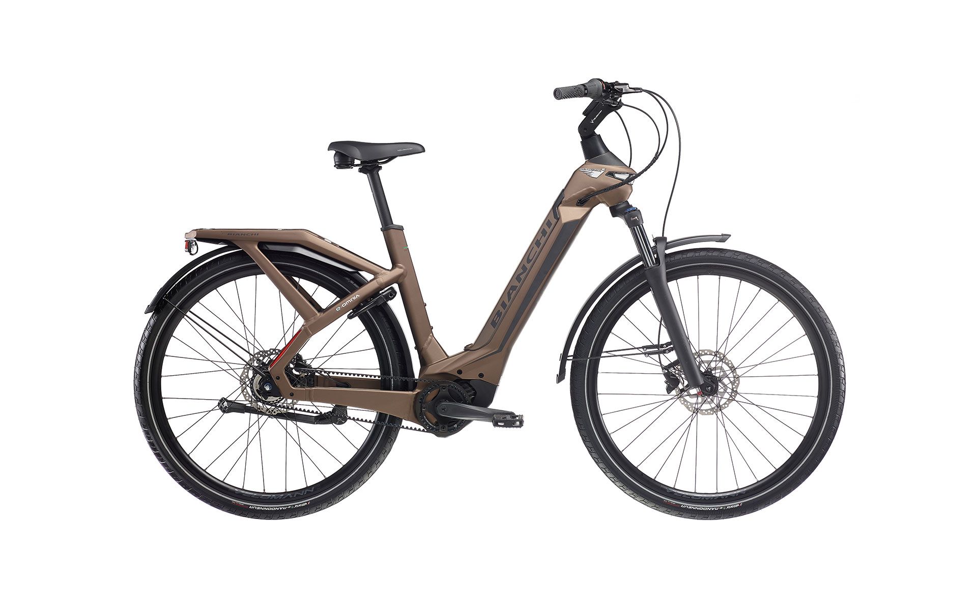 Bianchi E-Omnia C-Type Nexus 5SP Bosch 625Wh Purion Metal Brown/Graphite Full Matt