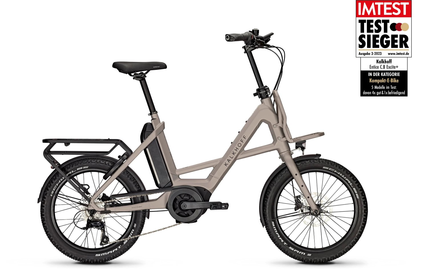 Kalkhoff Entice C.B Excite+ Moonstonegrey Matt