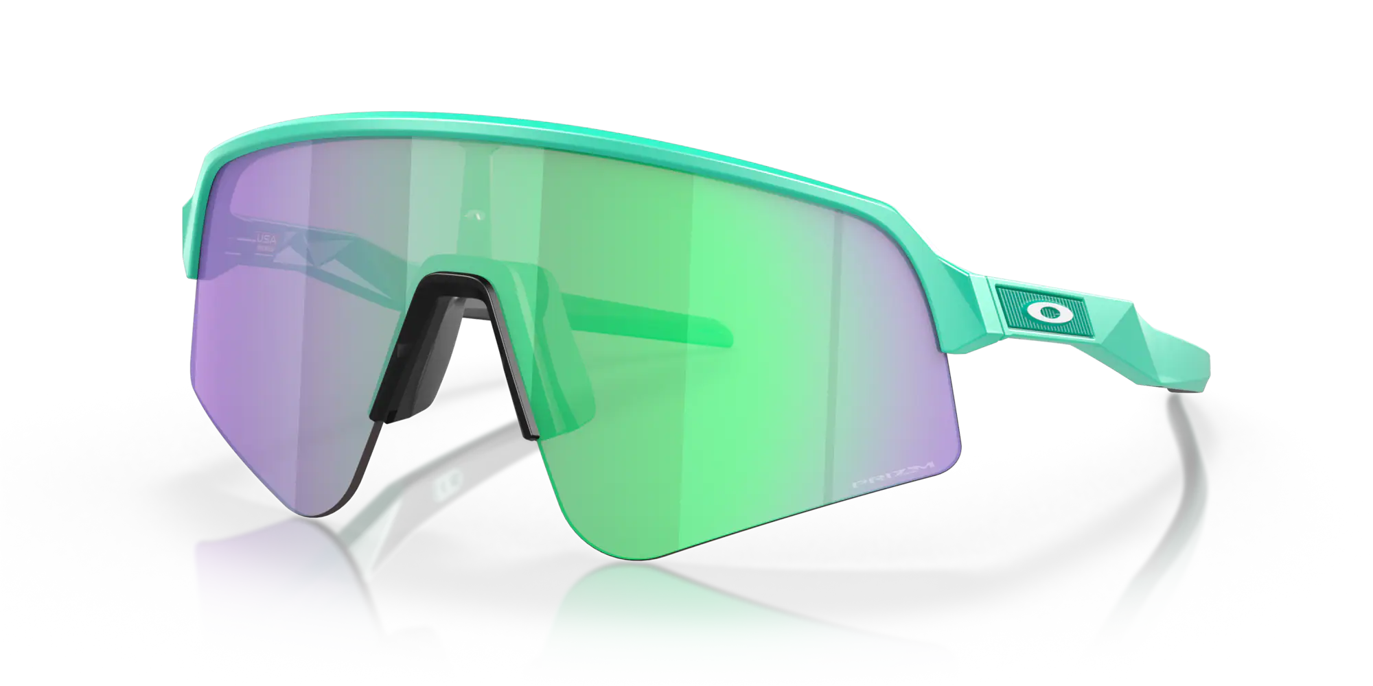 Oakley Sutro Lite Sweep Sonnenbrille Matte Celeste/Prizm Road 