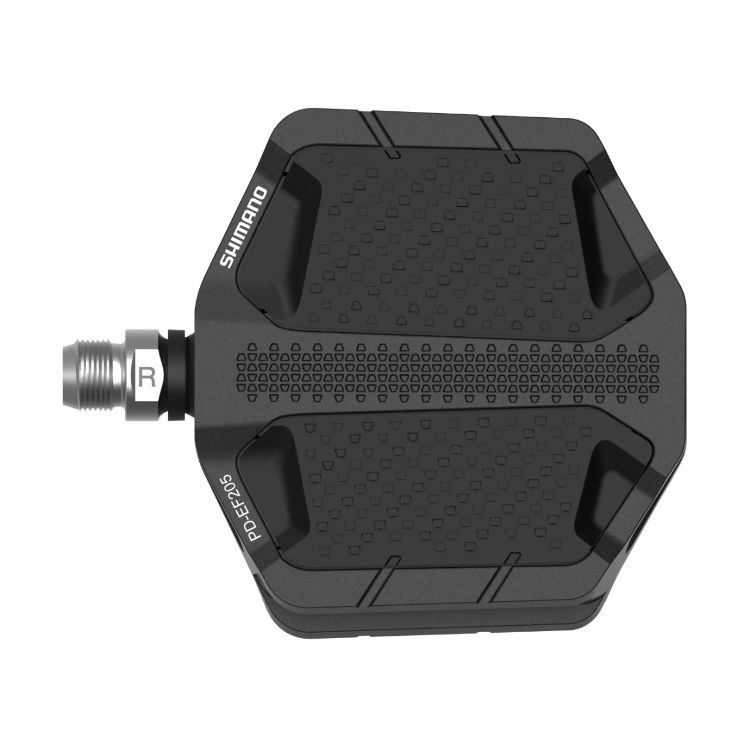 Shimano PD-EF205 Flat Pedal Plattform Pedale schwarz  