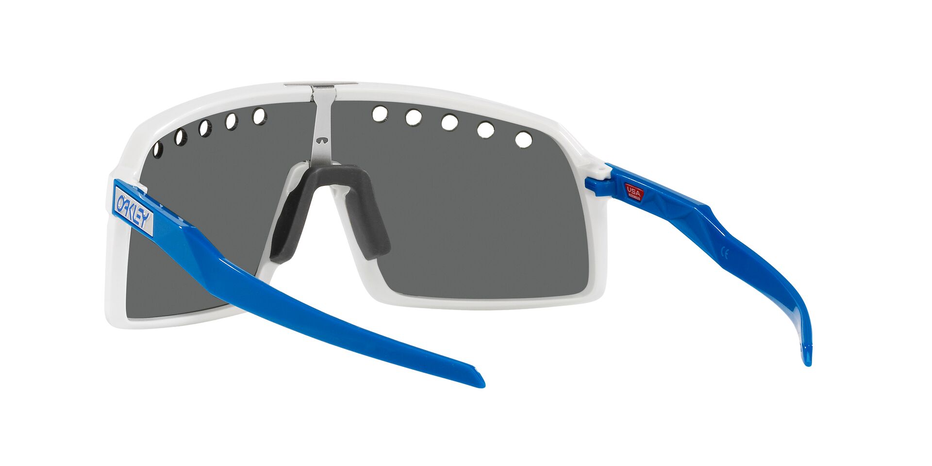 Oakley Sutro Eyeshade Sonnenbrille Polished White/Prizm Black