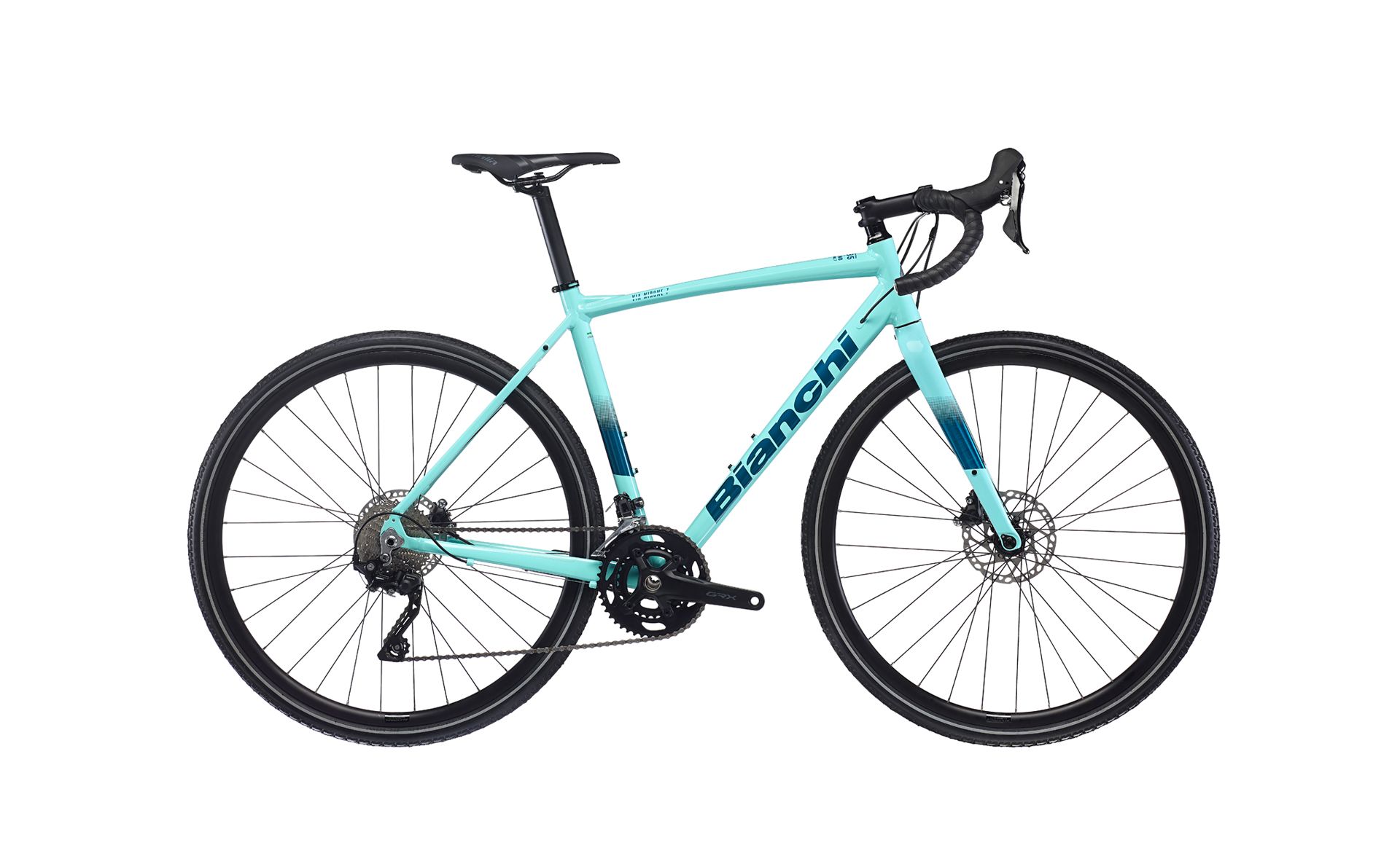 Bianchi Via Nirone 7 Allroad GRX 400 10SP Celeste CK16/Blue Peacock Full Glossy