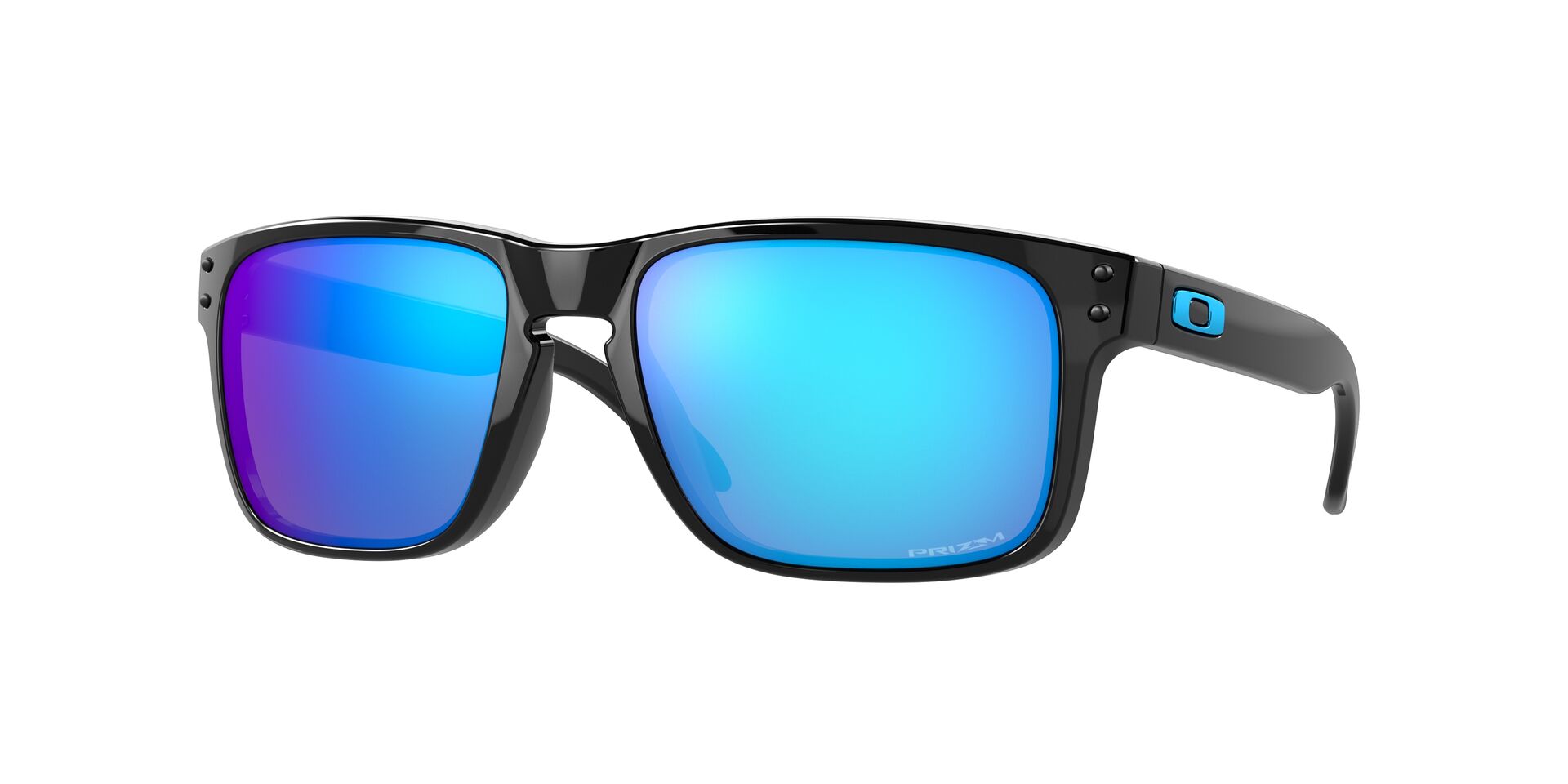 Oakley Holbrook Sonnenbrille Polished Black/Prizm Sapphire