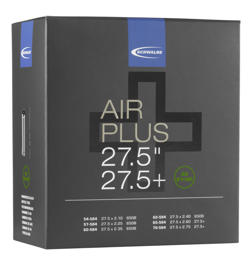Schwalbe Air Plus Schlauch Nr. 21 +AP 27.5x2.10-2.75" 54/70-584 AV 40mm 