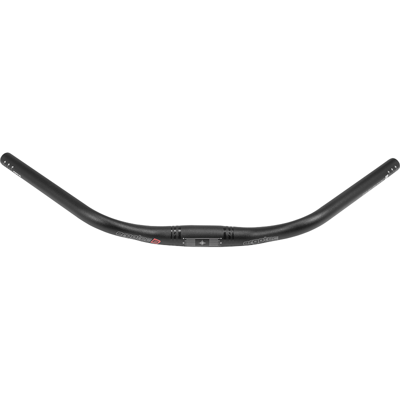 Ergotec Trekking Bügel 31,8 mm Lenker Schwarz sandgestrahlt