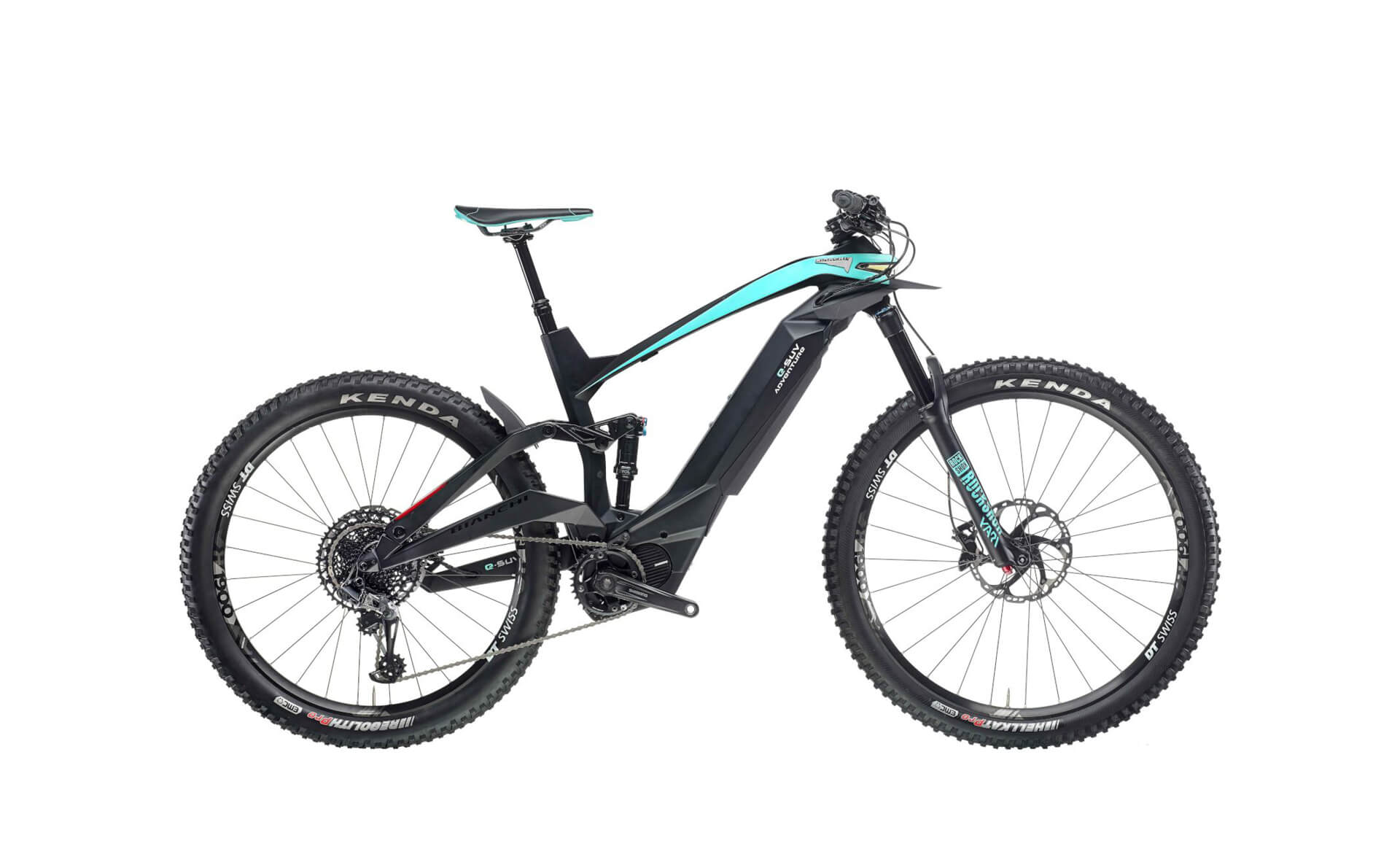 Bianchi E-SUV Adventure 29/27+ GX 12Sp Black Matt/CK16-Chrome Glossy