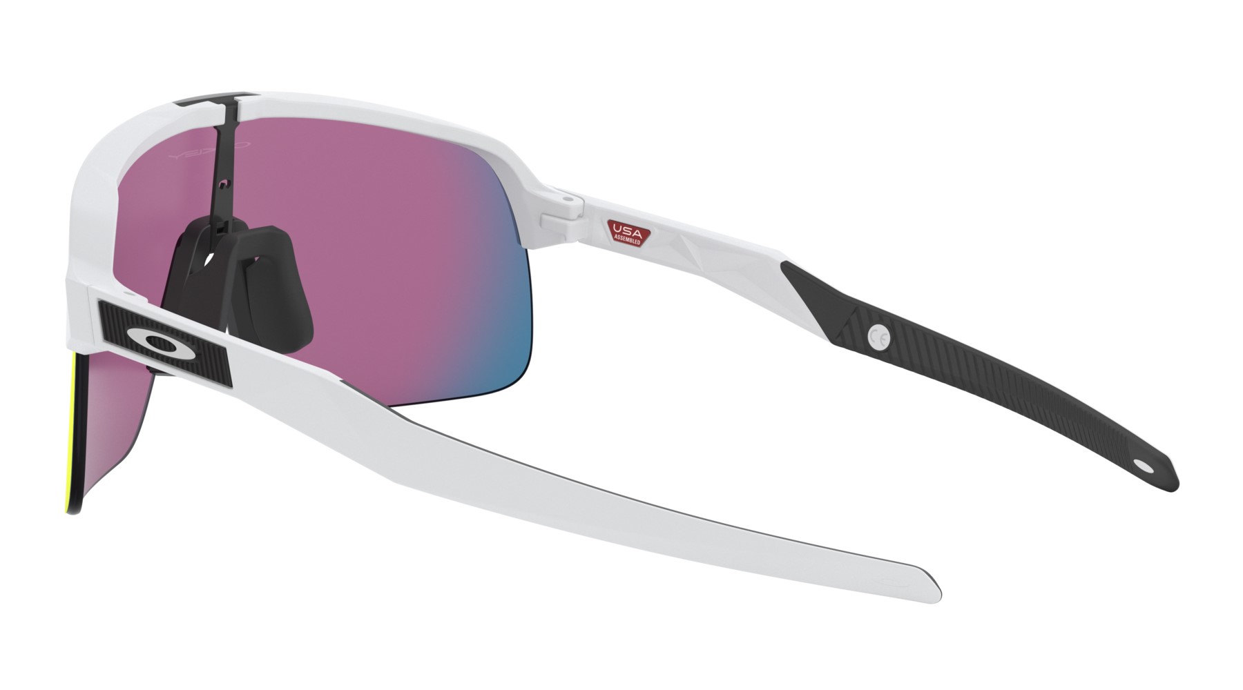 Oakley Sutro Lite Sonnenbrille Matte White/Prizm Road