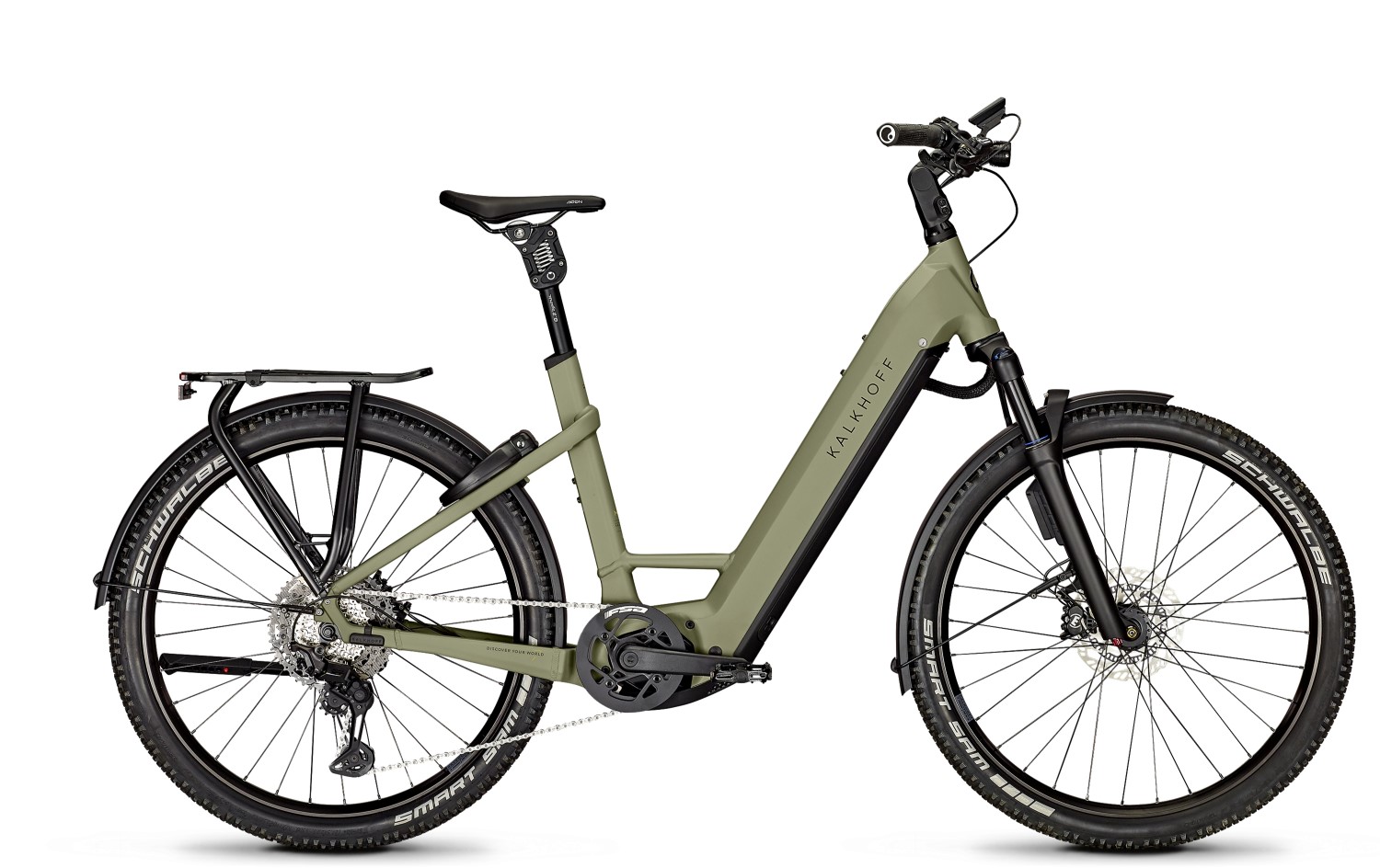 Kalkhoff Entice 7.B Advance+ ABS Wave Urbangreen Matt 