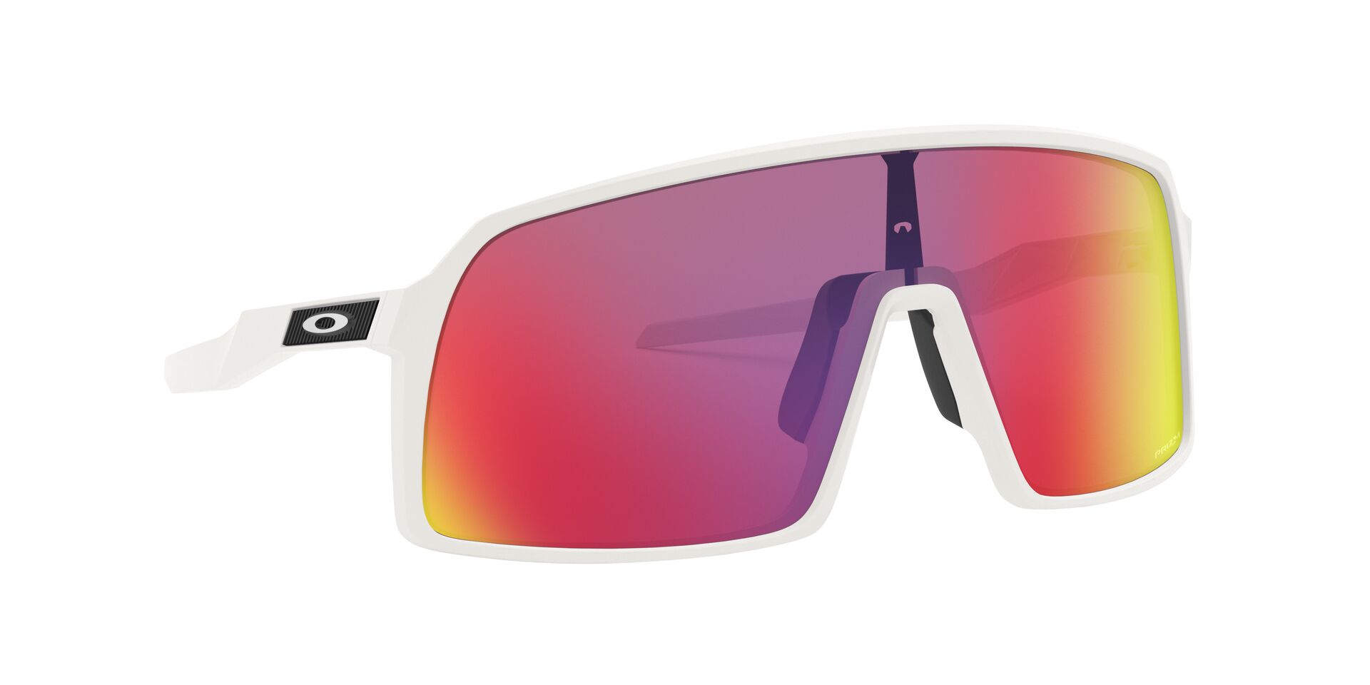 Oakley Sutro Sonnenbrille Matte White/Prizm Road