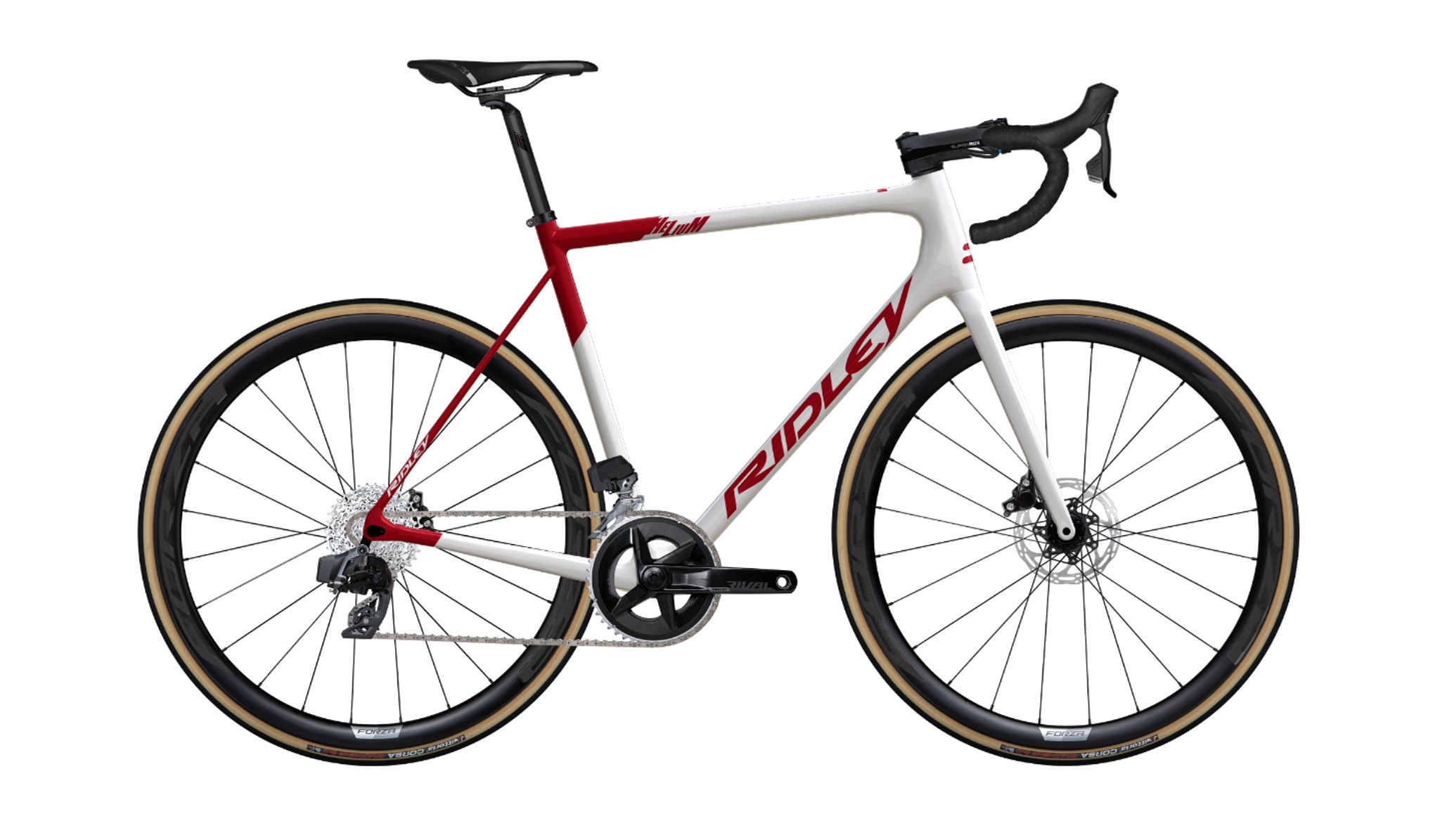 Ridley Helium Disc Rival Etap White Red