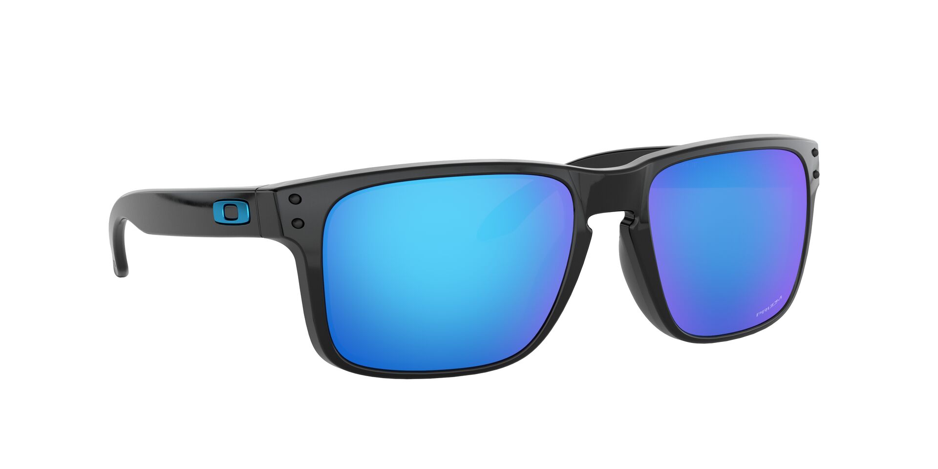 Oakley Holbrook Sonnenbrille Polished Black/Prizm Sapphire