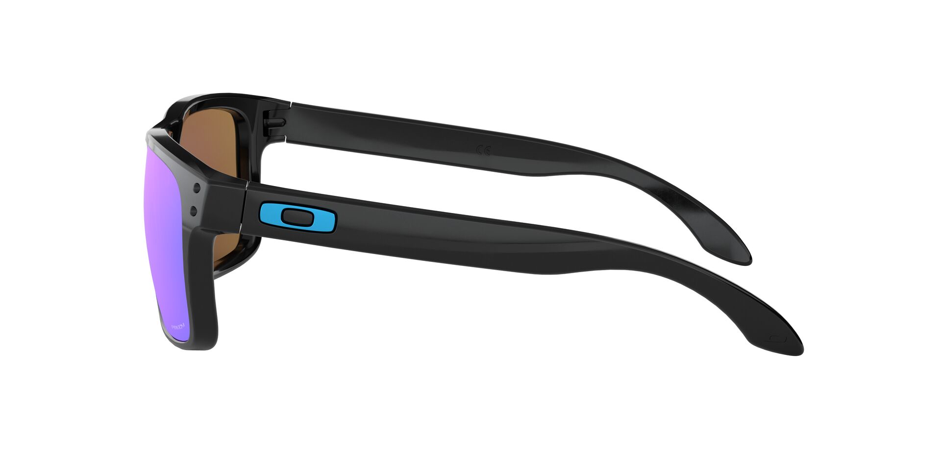 Oakley Holbrook Sonnenbrille Polished Black/Prizm Sapphire