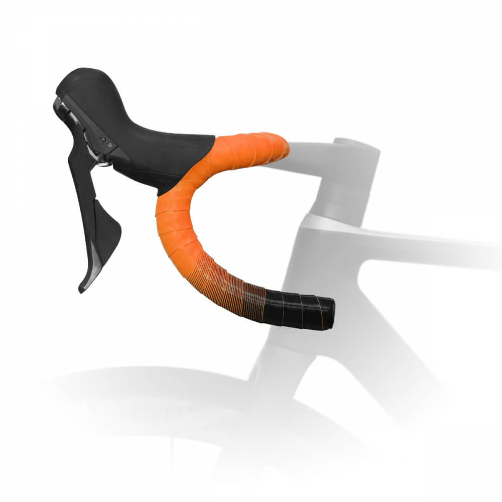FIZIK Vento Microtex 2mm Tacky Bi-Color Bartape Orange Fluo/Schwarz