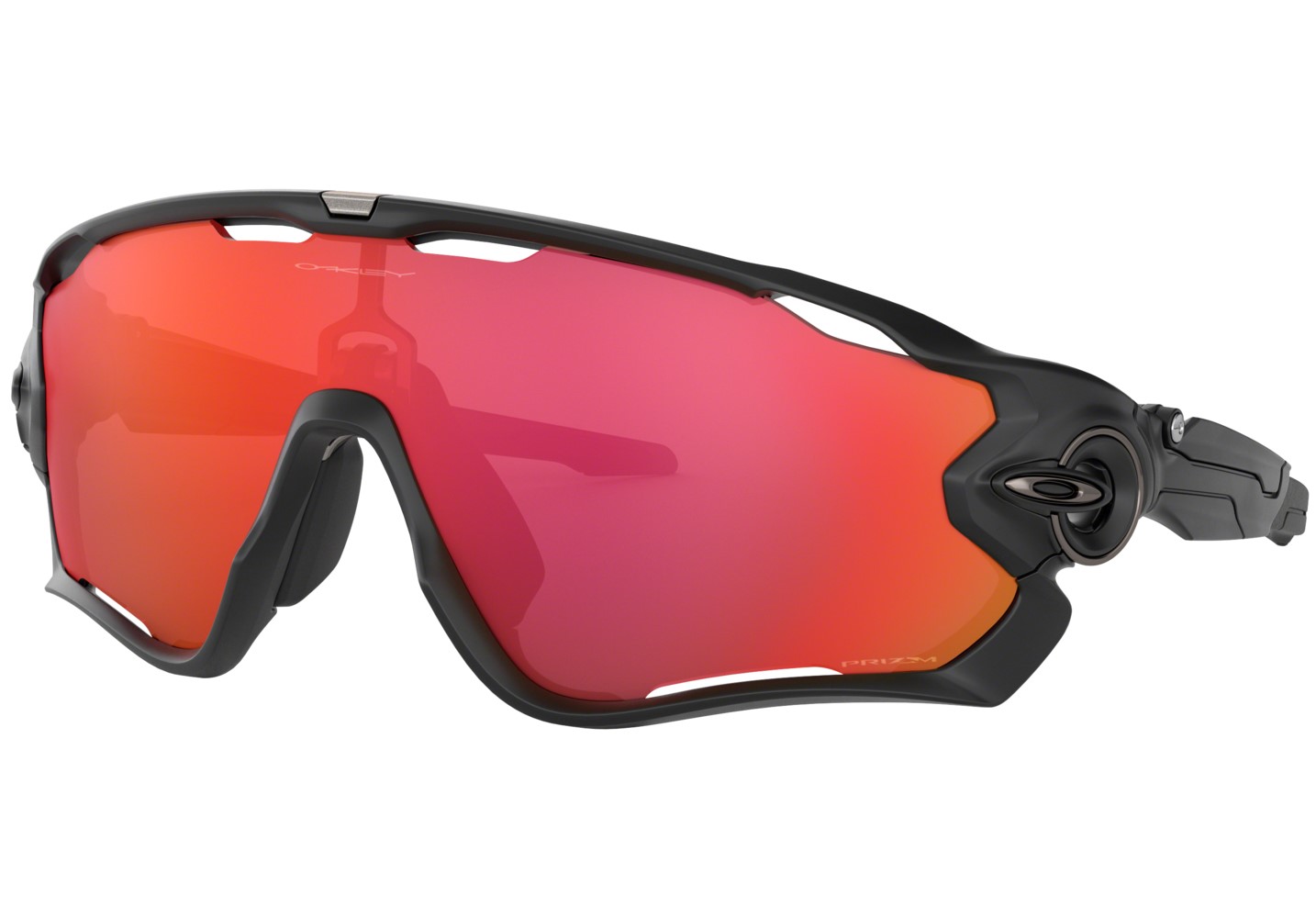 Oakley Jawbreaker Sonnenbrille Matte Black/Prizm Trail Torch