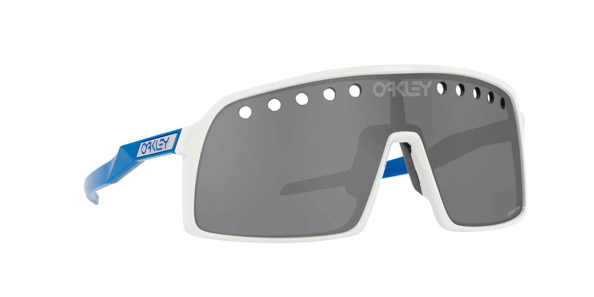 Oakley Sutro Eyeshade Sonnenbrille Polished White/Prizm Black