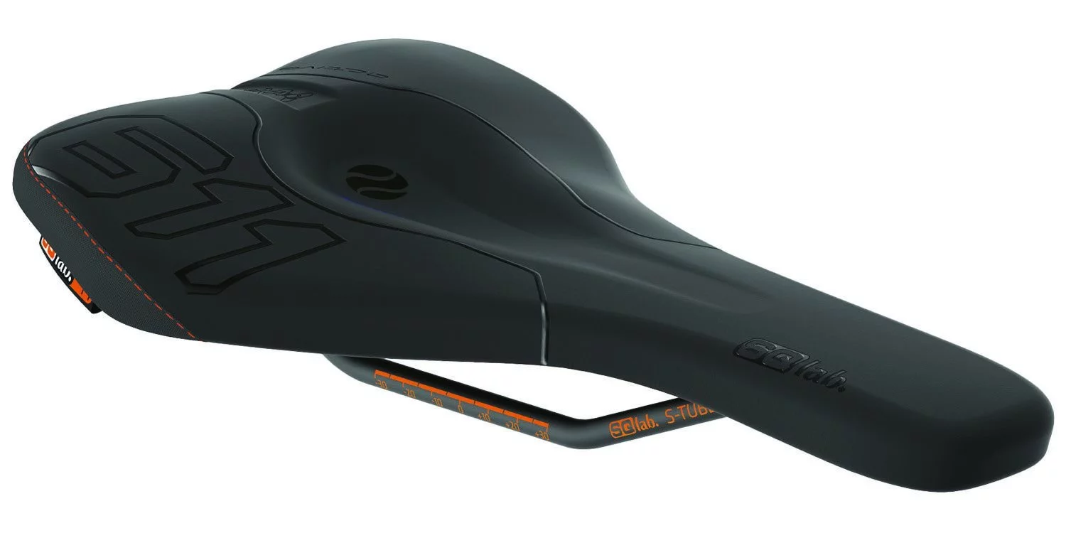SQlab 611 ERGOWAVE® active Sattel schwarz 