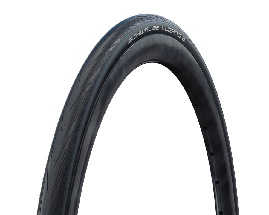 Schwalbe Lugano II 23-622 Drahtreifen Black 