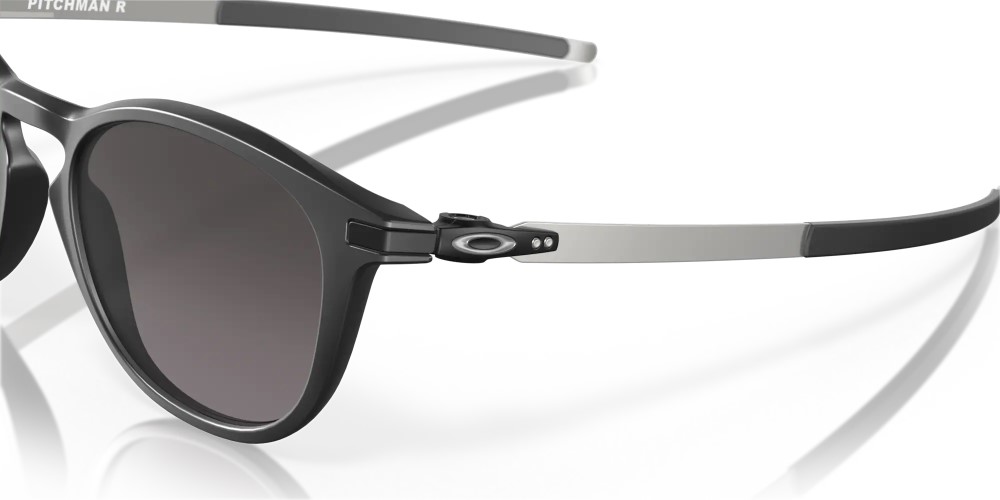 Oakley Pitchman R Sonnenbrille Satin Black/Prizm Grey