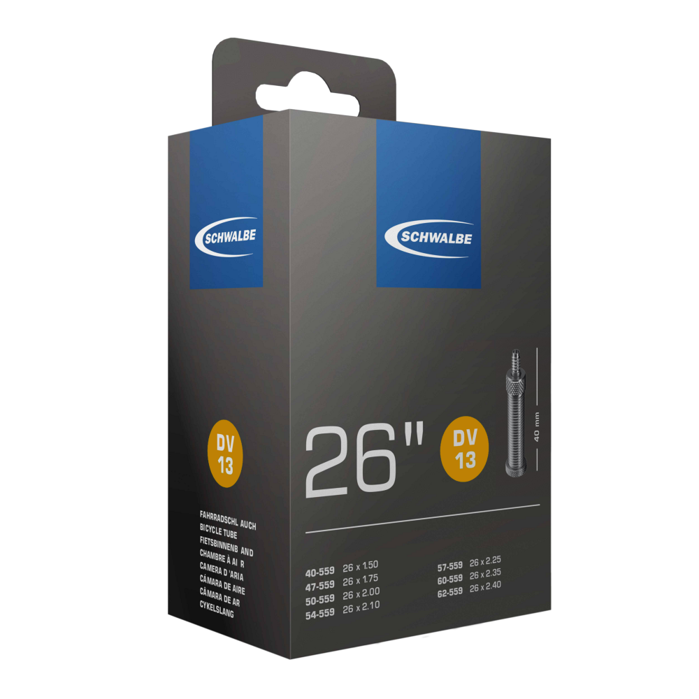 Schwalbe Schlauch Nr. 13 26x1.50-2.50" 40/62-559 DV 40mm