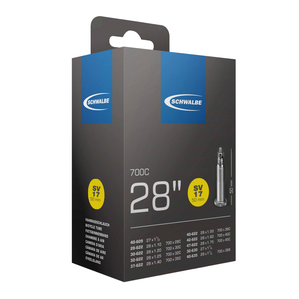 Schwalbe Schlauch Nr. 17 28x1.75" 28/47-622/635 SV 50mm