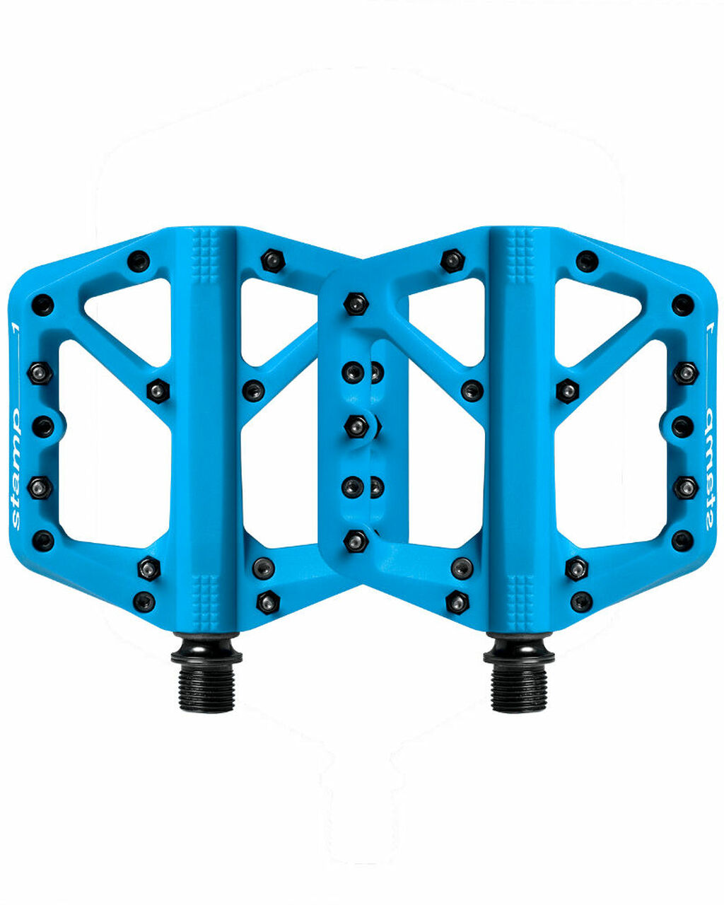 Crankbrothers Stamp 1 Plattform Pedale blue blau
