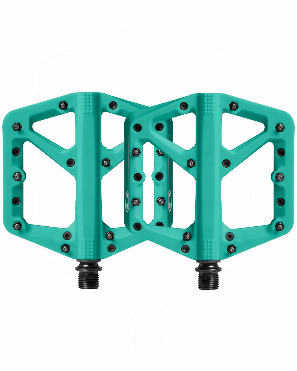 Crankbrothers Stamp 1 Plattform Pedale turquoise türkis