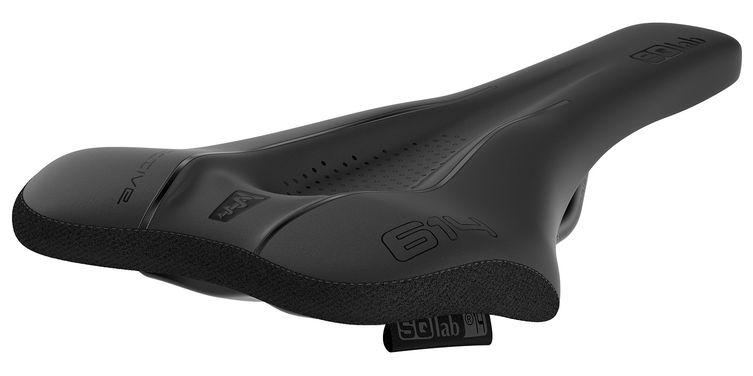 SQlab 614 ERGOWAVE® active 2.1 Sattel schwarz  