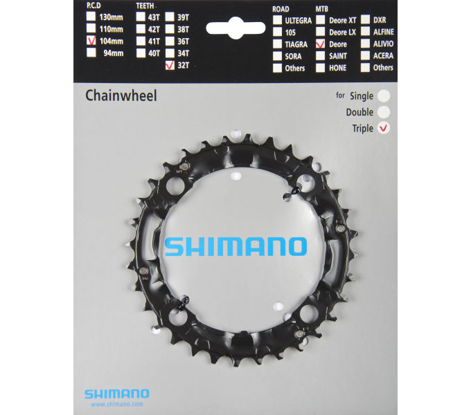 Shimano DEORE FC-M480 32-4 Kettenblatt  