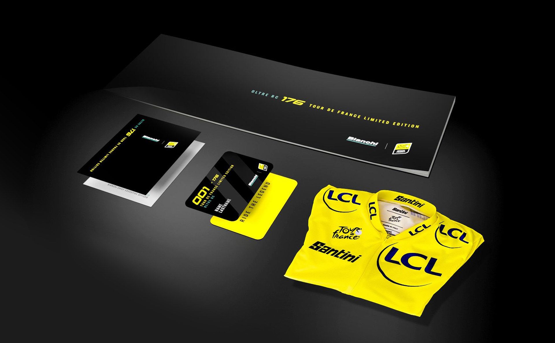 Bianchi Oltre RC Tour De France Limited Edition Durace Di2 12SP Celeste Metallic/Irisdescent Gold