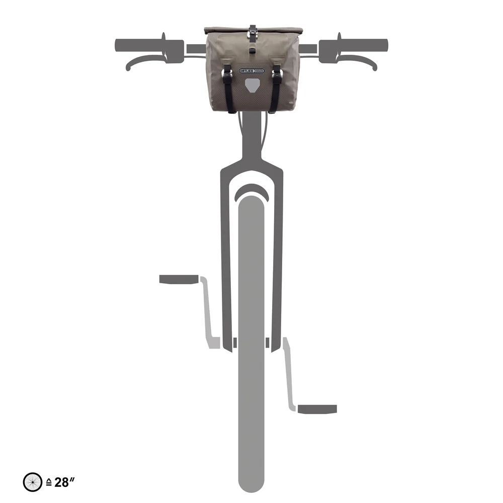 Ortlieb Handlebar-Pack QR 11 L Lenkertasche dark sand