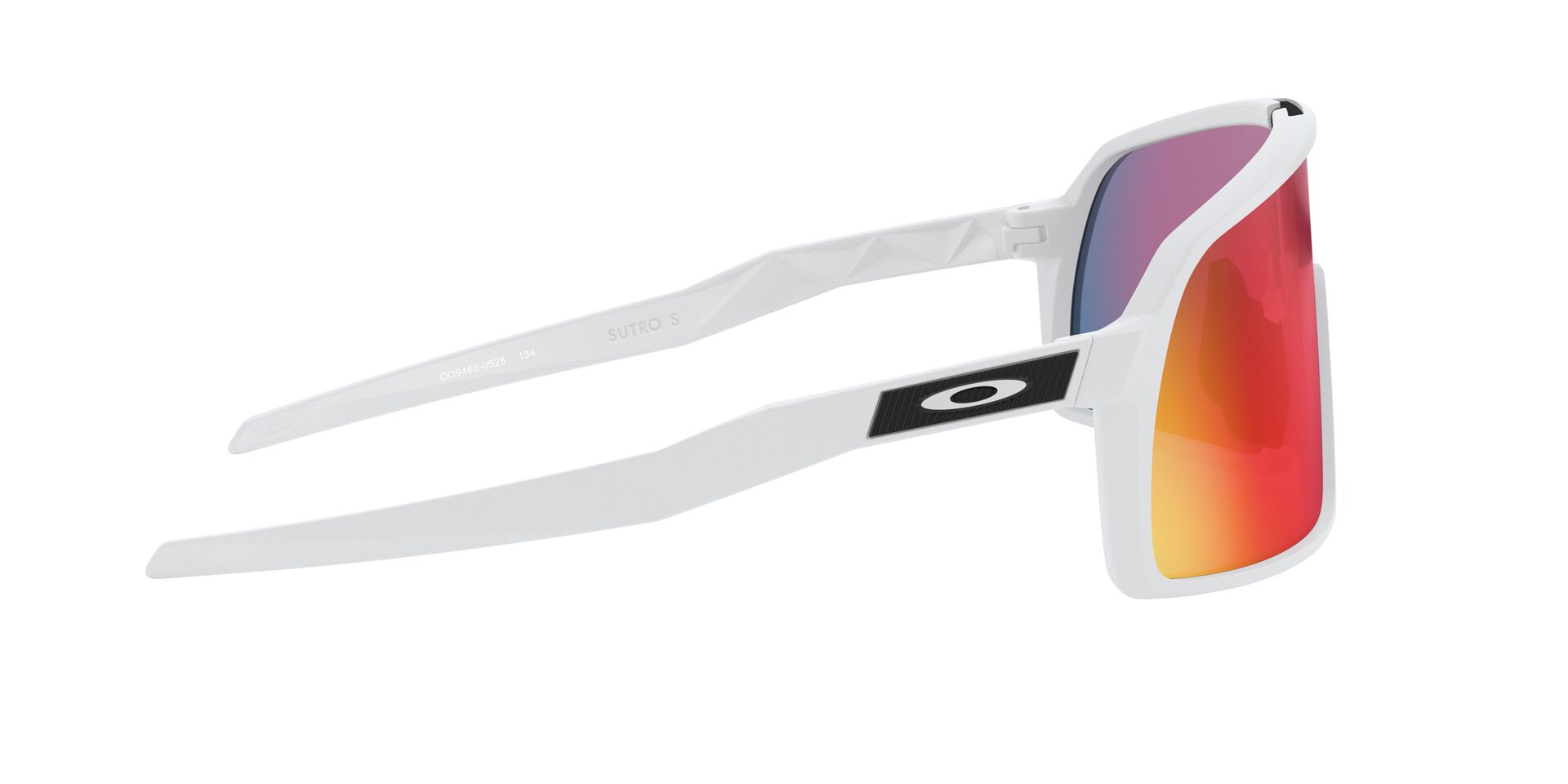 Oakley Sutro S Sonnenbrille Matte White/Prizm Road