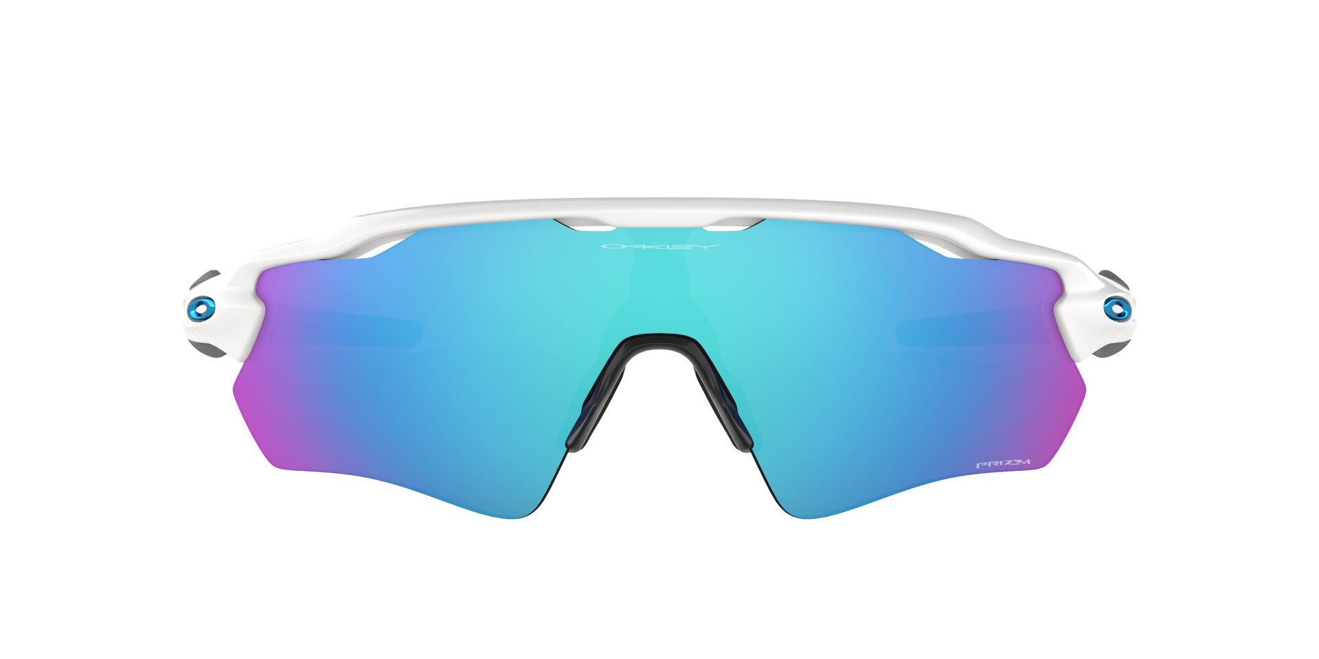 Oakley Radar EV Path Sonnenbrille Polished White/Prizm Sapphire