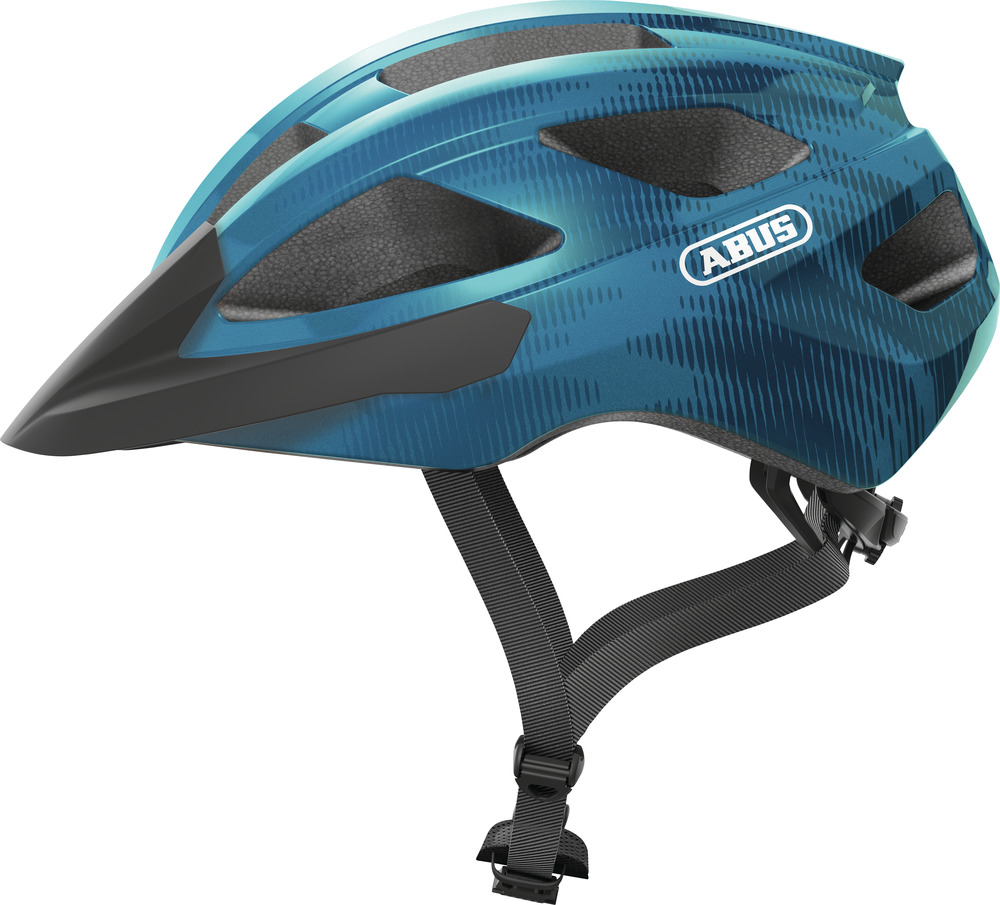 ABUS  Macator Helm steel blue