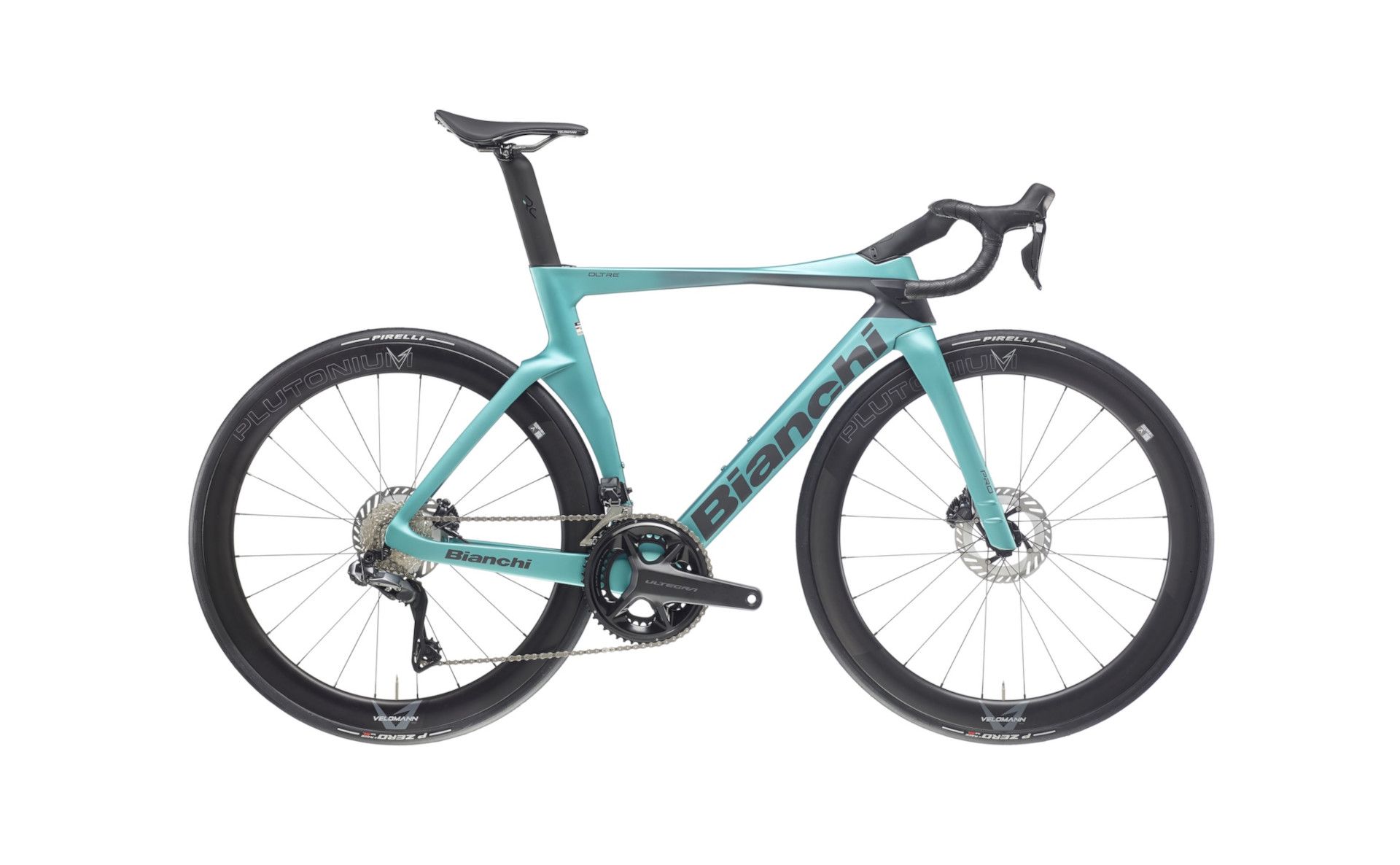 Bianchi Oltre Pro Ultegra Di2 12SP Metallic Celeste/Graphite Full Glossy