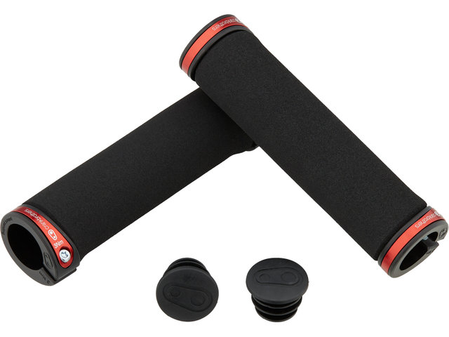 Crankbrothers Cobalt Lock-On Grips Black/Red