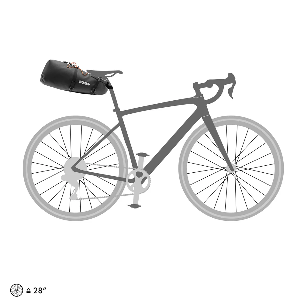 Ortlieb Seat-Pack QR 13 L Satteltasche black matt 