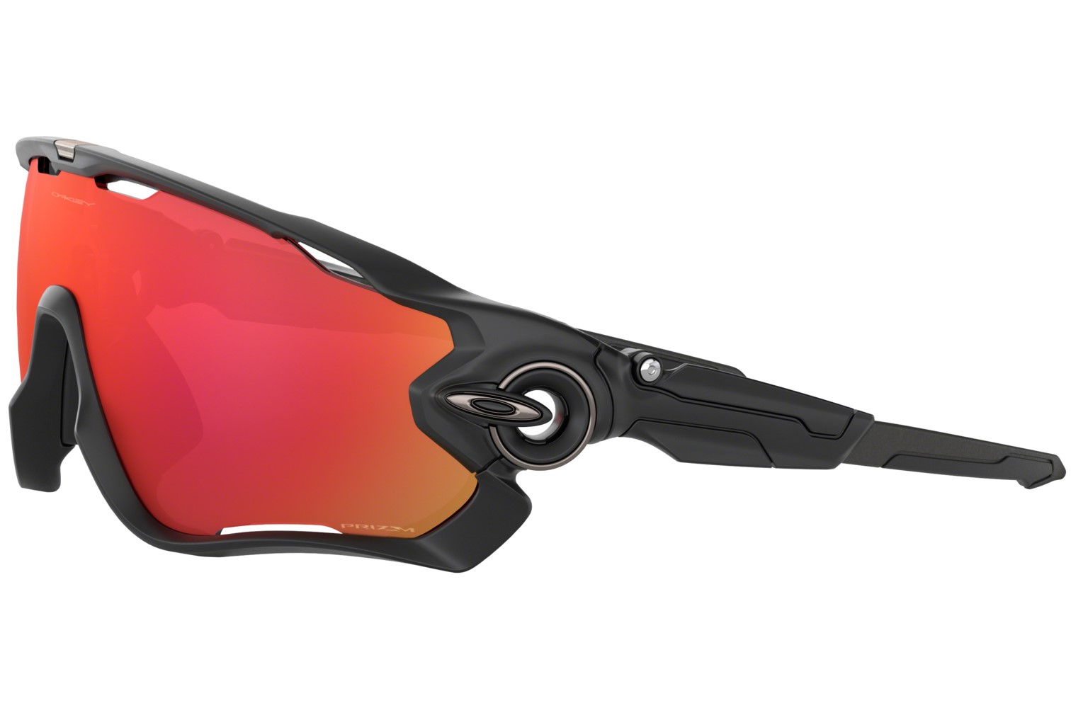 Oakley Jawbreaker Sonnenbrille Matte Black/Prizm Trail Torch