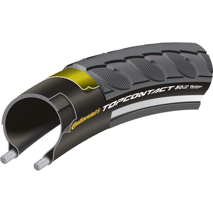 Continental Top Contact II Faltreifen 28-622 schwarz Reflex 