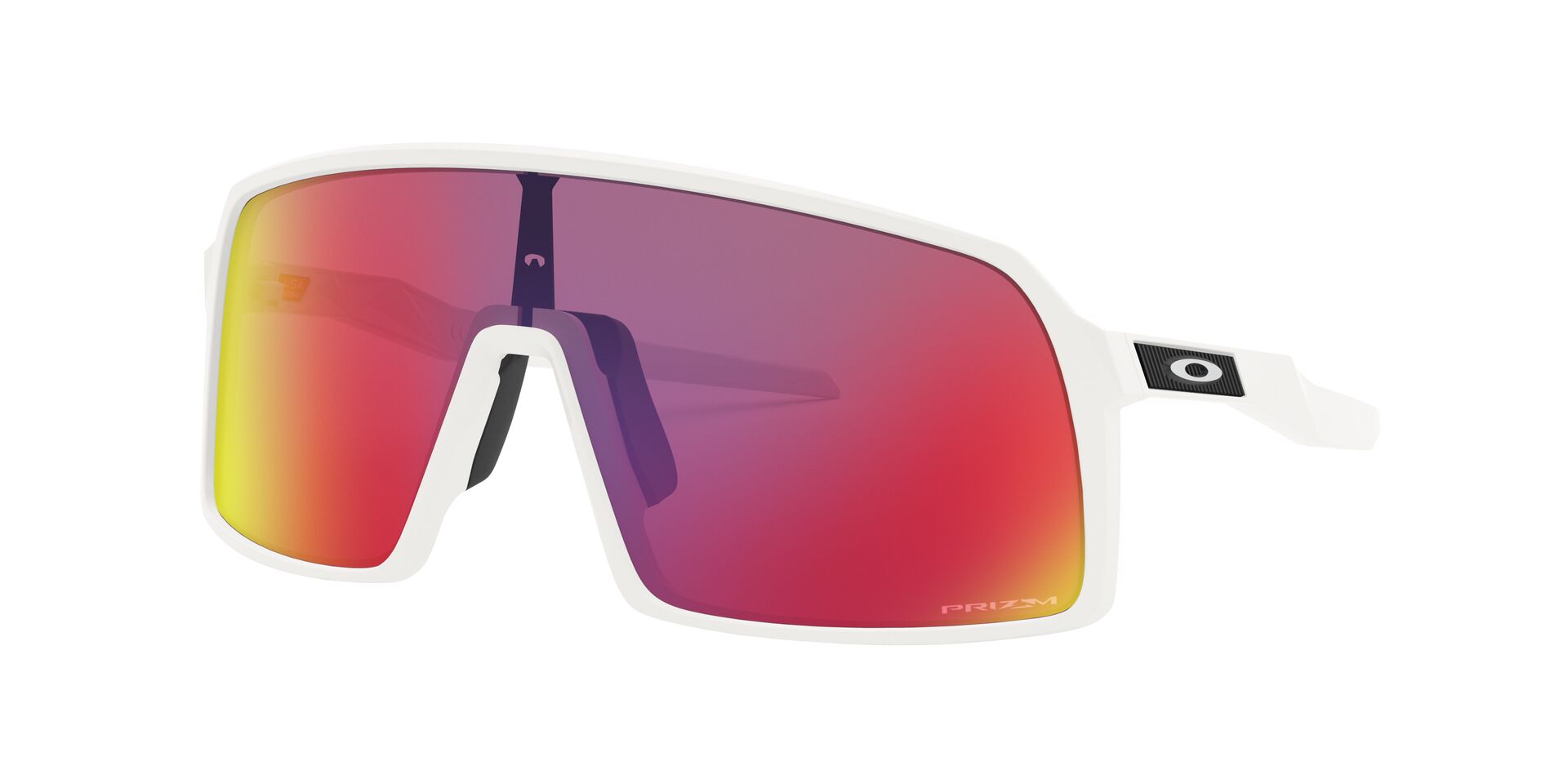 Oakley Sutro Sonnenbrille Matte White/Prizm Road