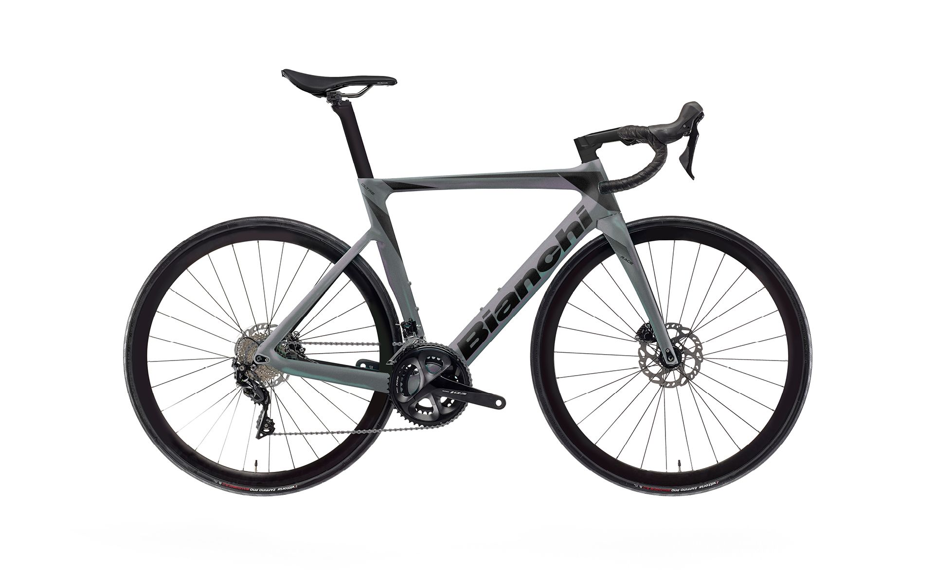 Bianchi Oltre Race 105 Di2 12SP Graphite Cangiante/Graphite Matt