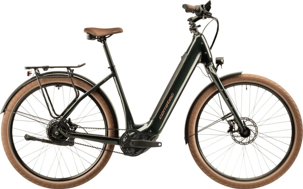 Corratec E-Power C29 CX8 Belt Wave Dark Green/Brown/Grey 