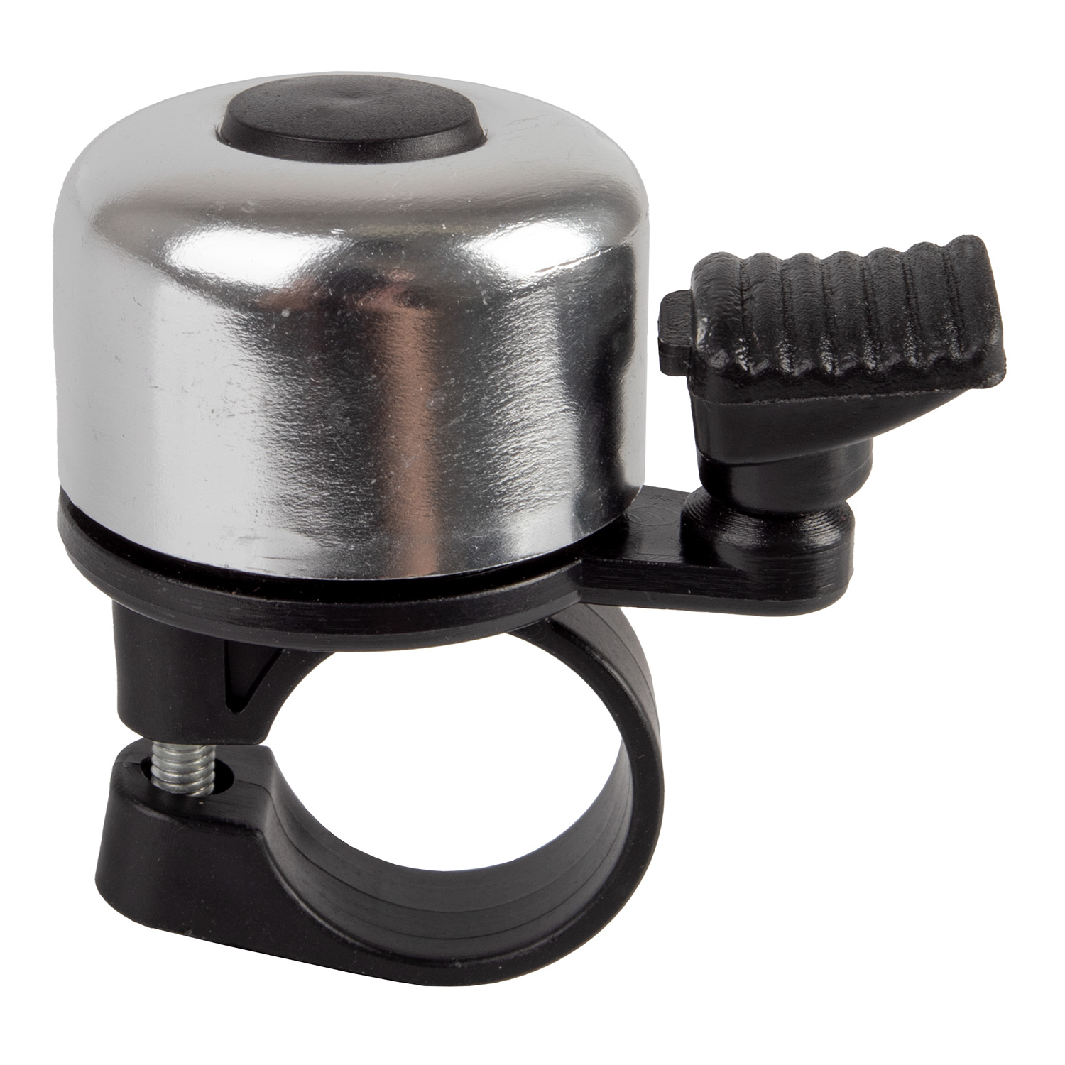 M-WAVE Alu Mini-Fahrradglocke silber